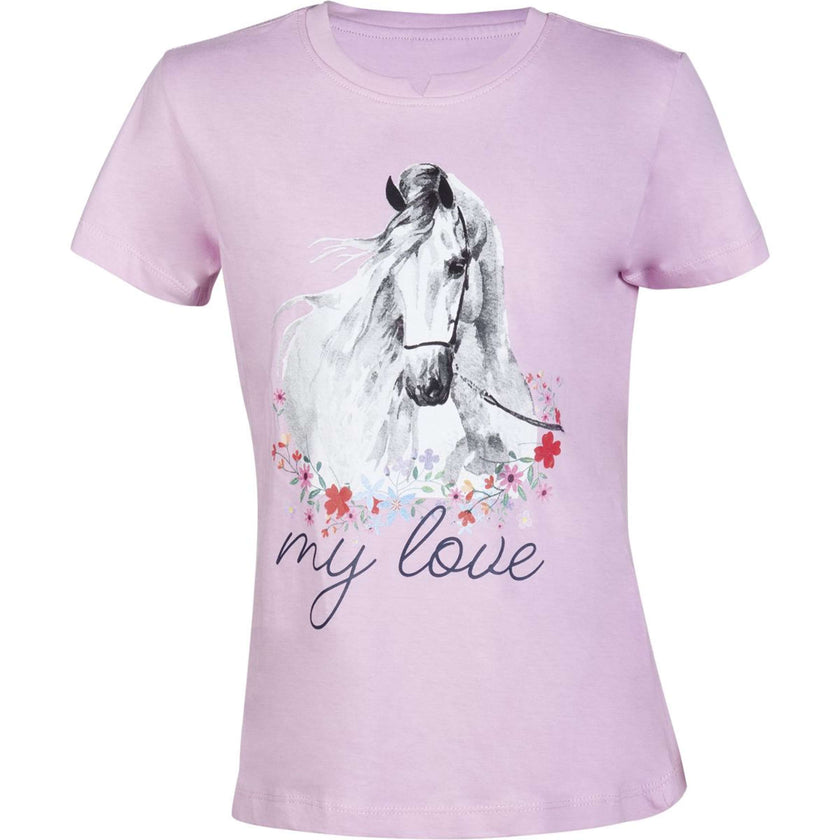 HKM T-shirt Horse Spirit Pink