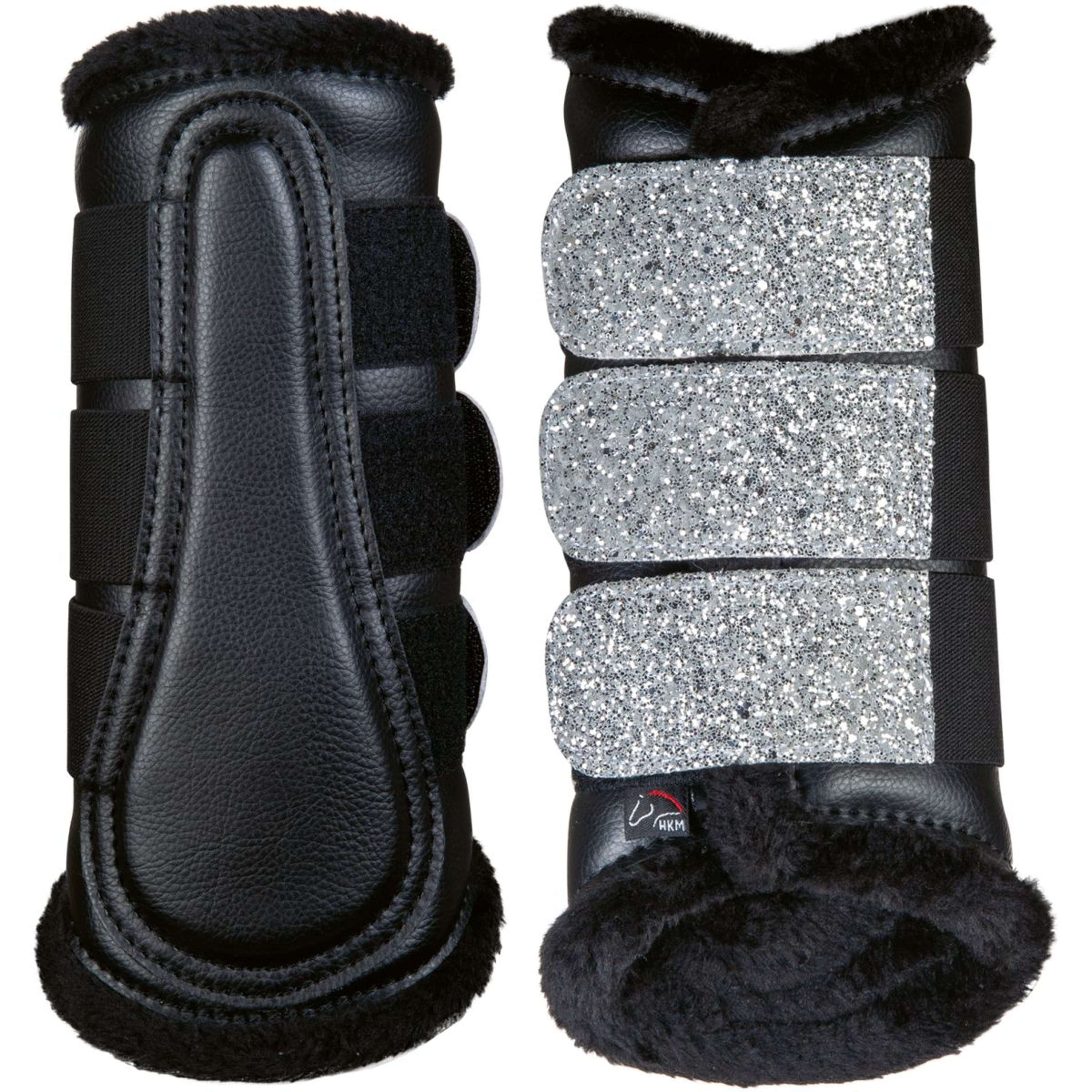 HKM Leg protection Sparkle Black