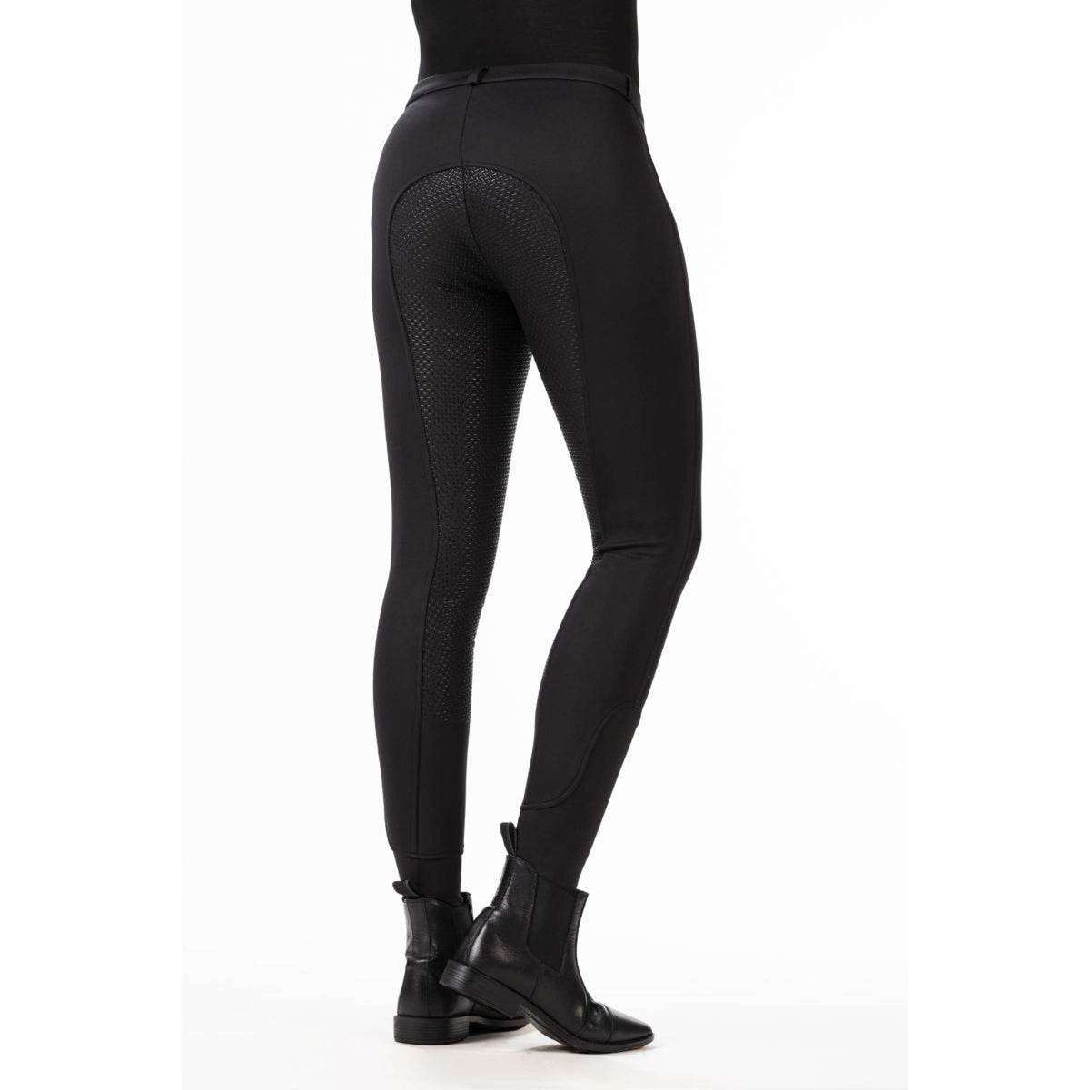 HKM Breeches Winner Softshell Winter Silicone Seat Black