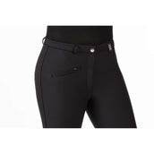 HKM Breeches Winner Softshell Winter Silicone Seat Black