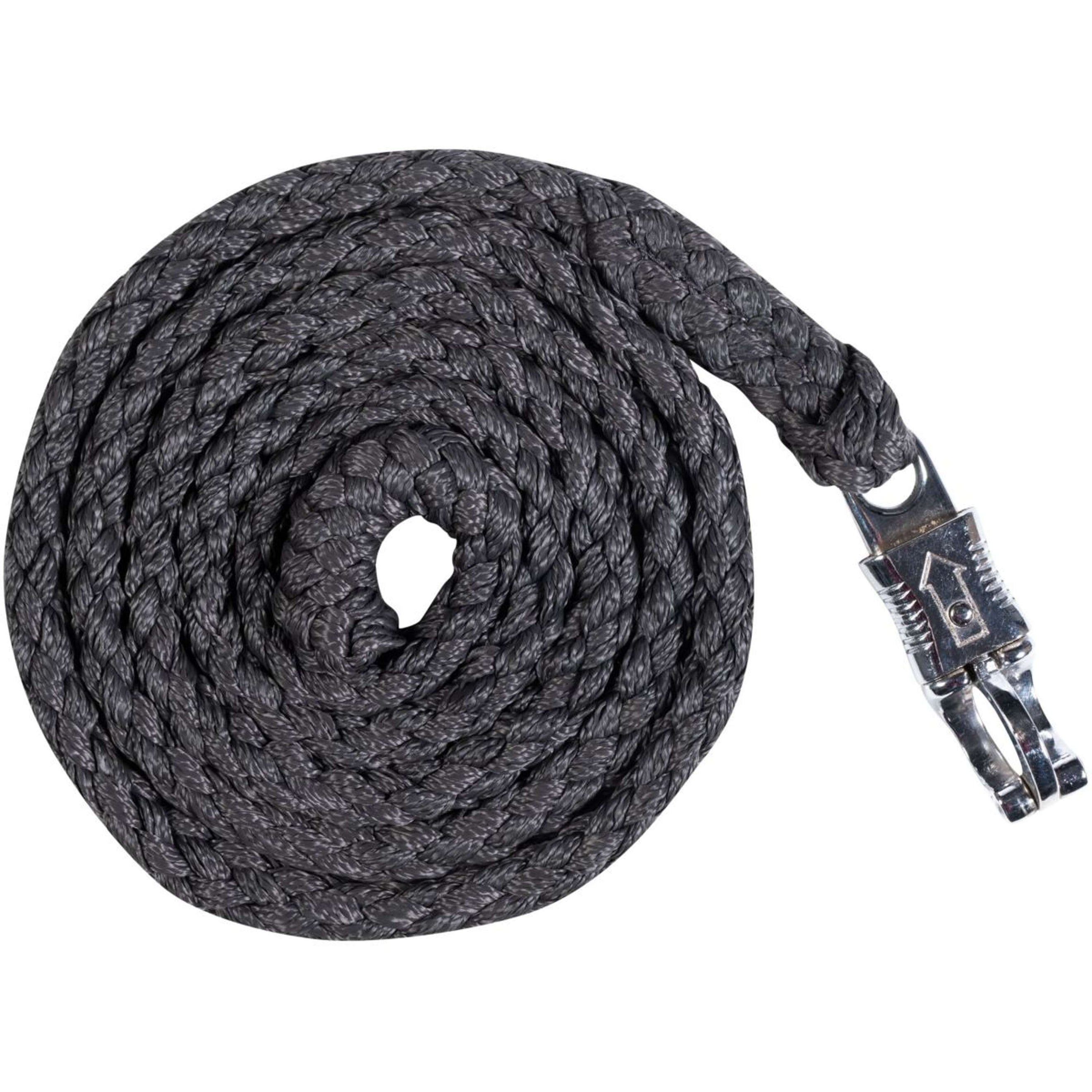 HKM Lead Rope Berry with a Panic Snap DarkGrey