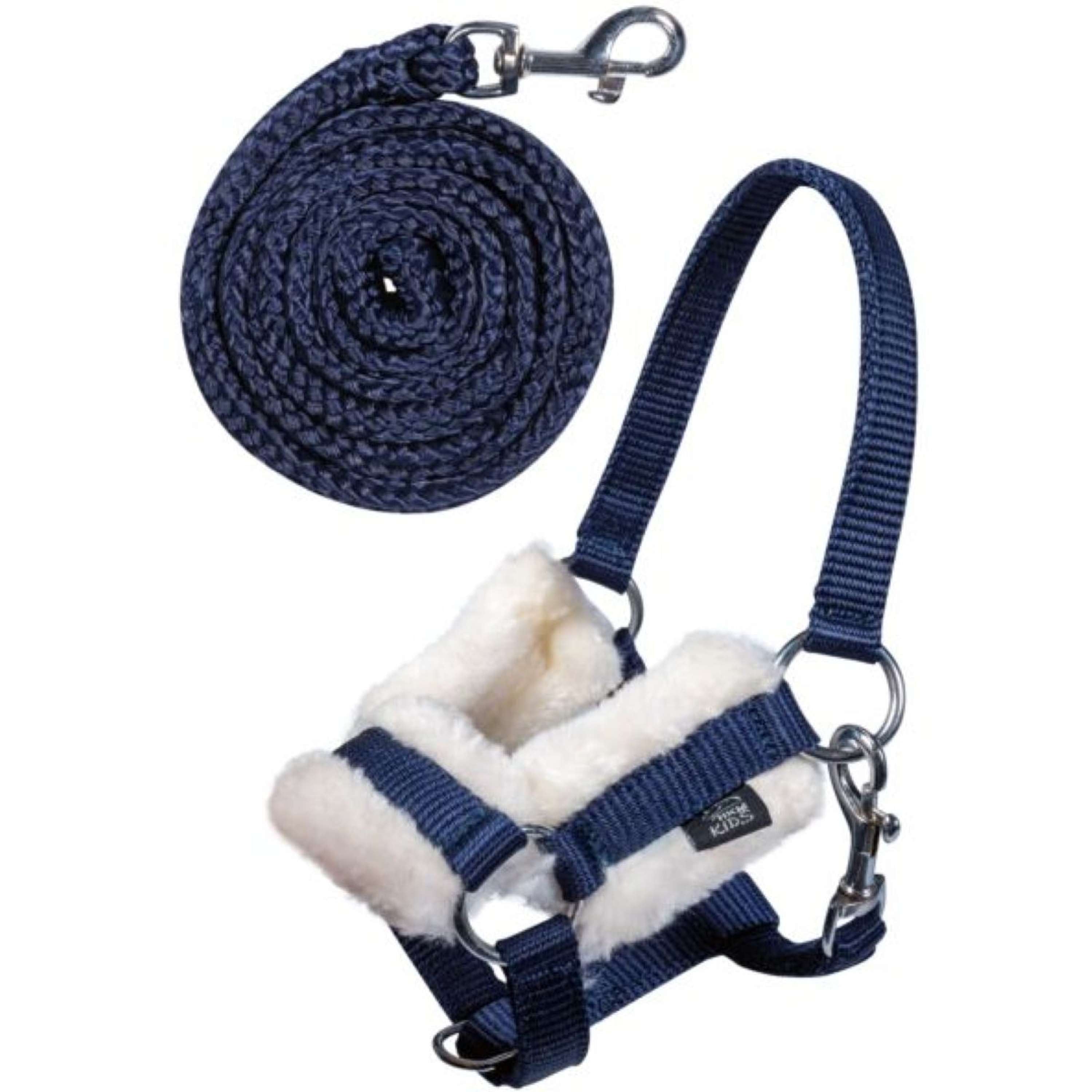 HKM Hobby Horsing Head Collar Set Darkblue