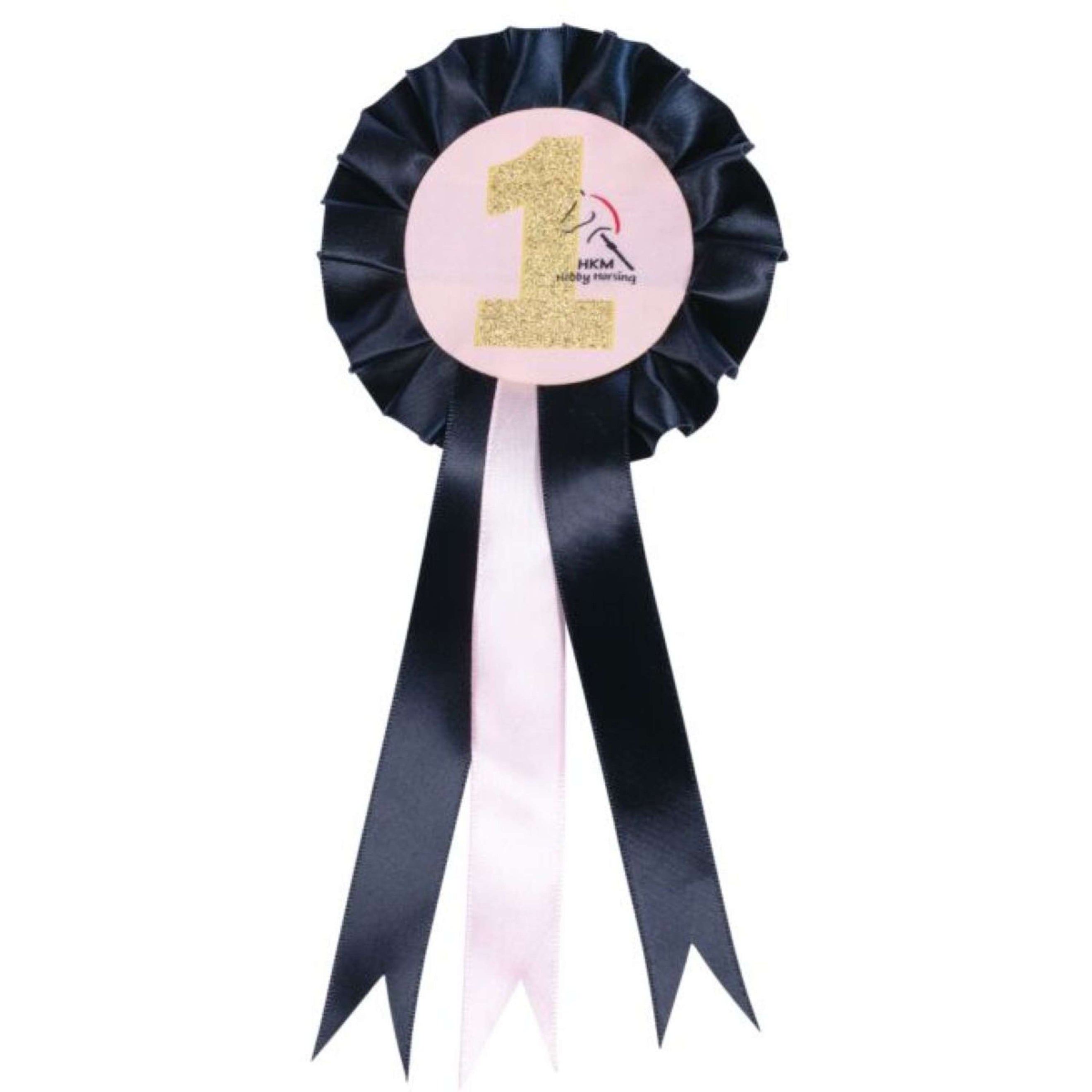 HKM Rosette Hobby Horsing Dark blue/Pink