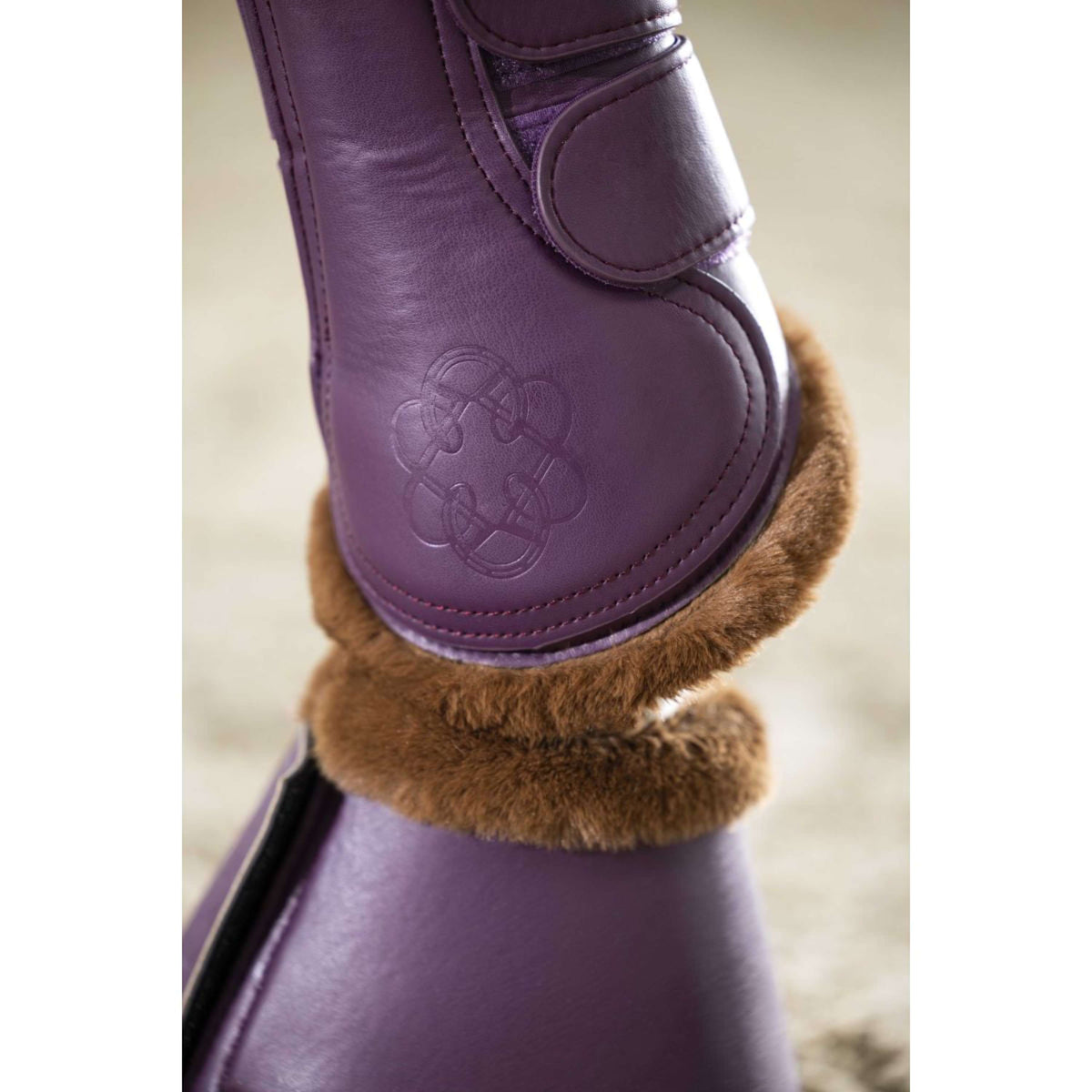 HKM Tendon Boots Arctic Bay Dark Purple