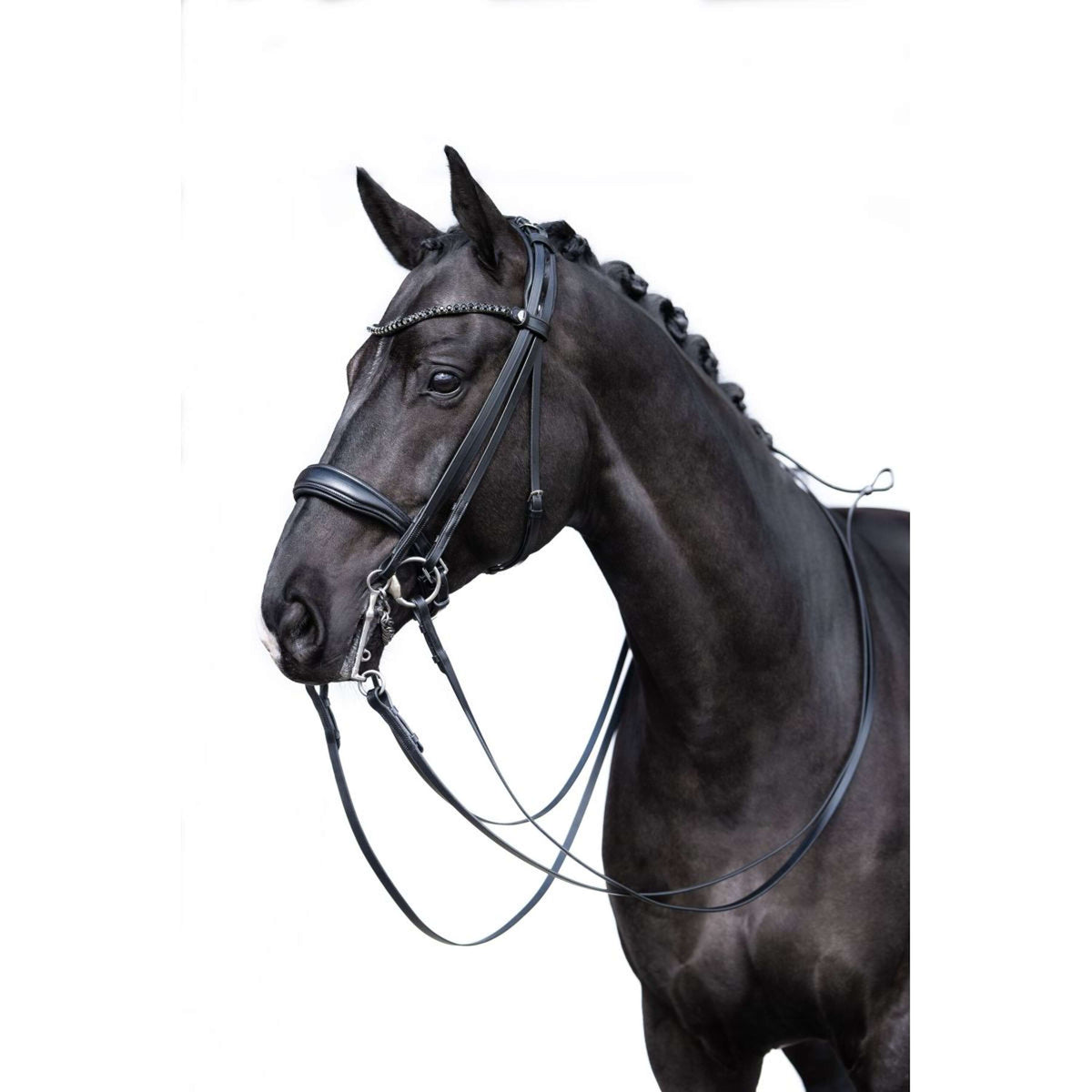 HKM Double Bridle Grace Black