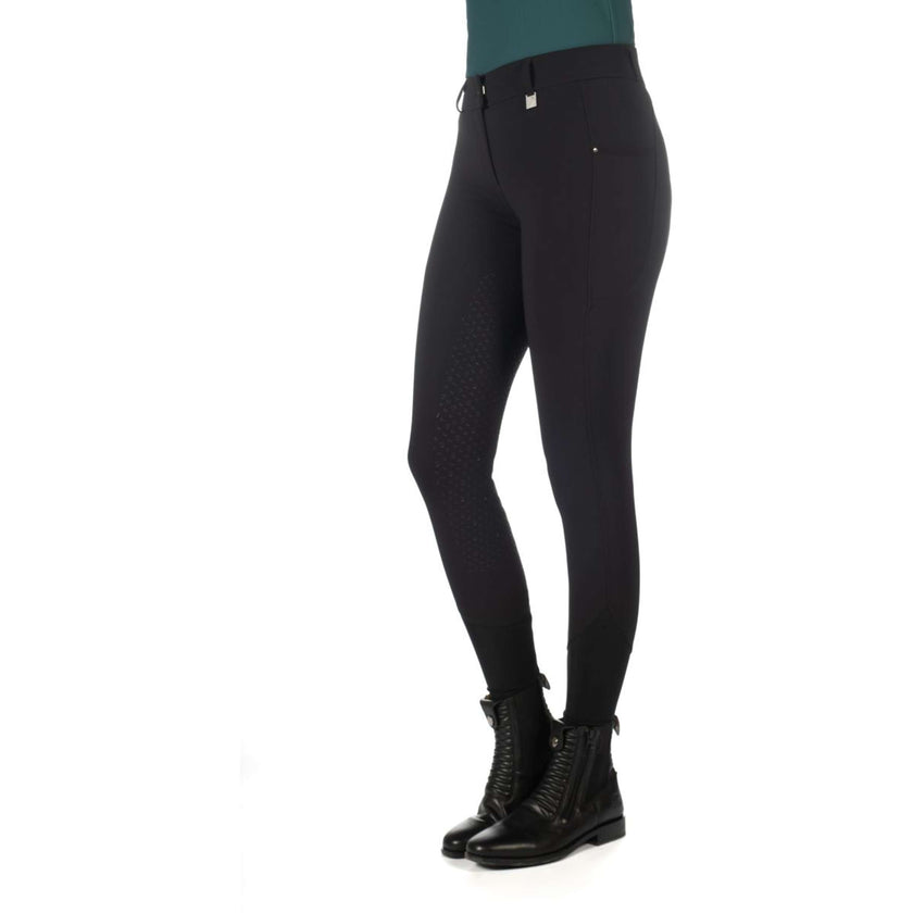 HKM Breeches Livigno Lauria Garelli Full Grip Black