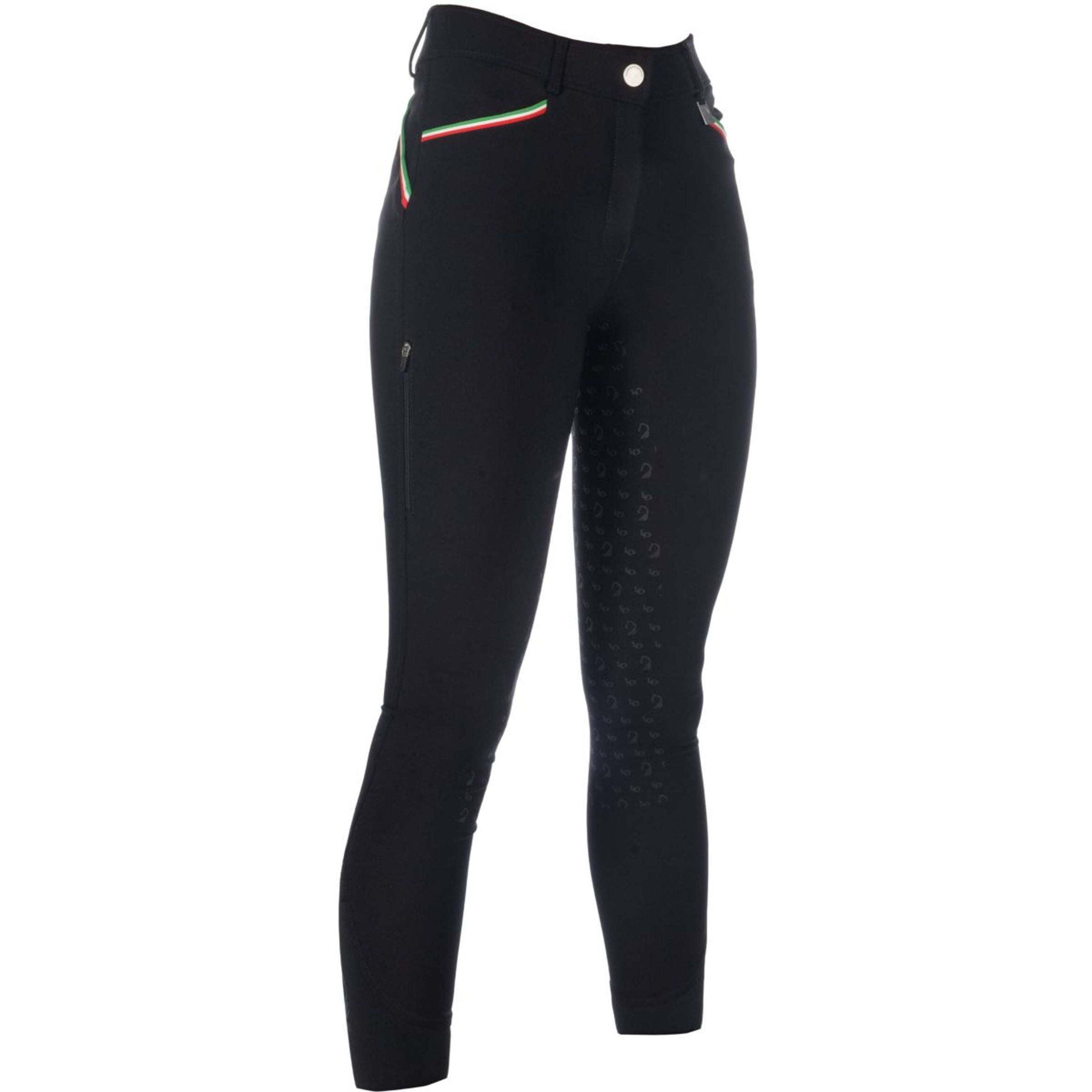 HKM Breeches Livigno Sportive Full Grip Black