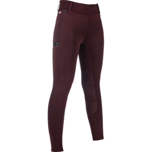 HKM Riding Legging Livigno Lauria Garelli Full Grip Bordeaux