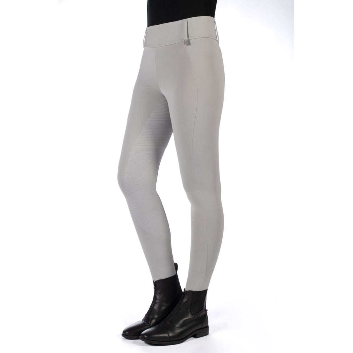 HKM Riding Legging Livigno Full Grip Stone Grey