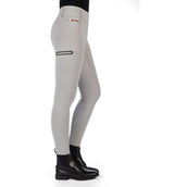 HKM Riding Legging Livigno Full Grip Stone Grey