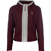 HKM Zip-Hoodie Livigno Bordeaux