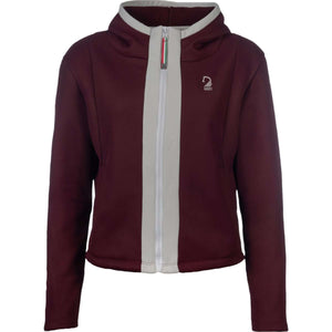 HKM Zip-Hoodie Livigno Lauria Garelli Bordeaux