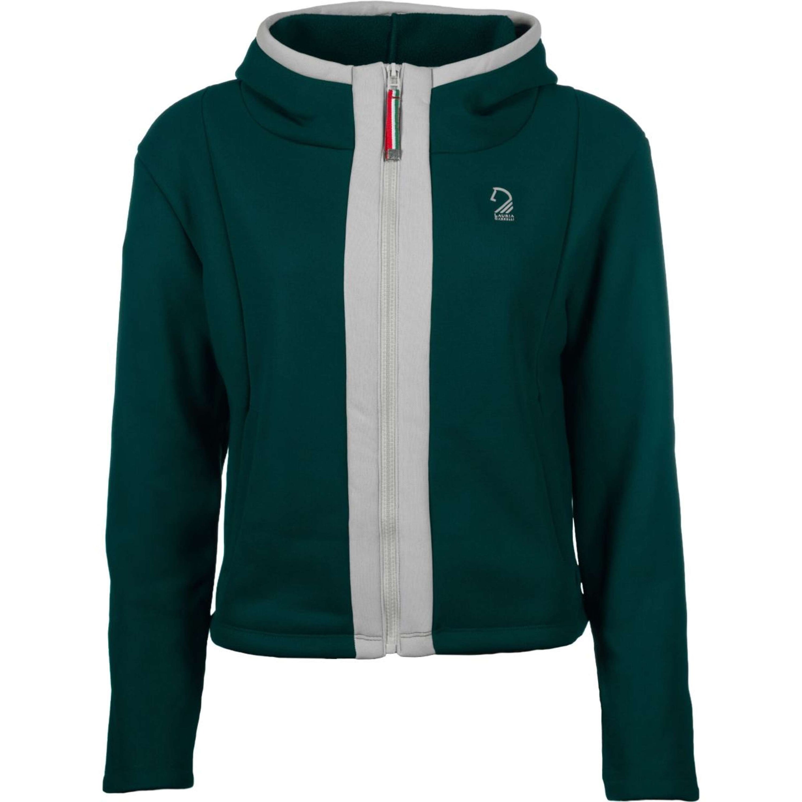 HKM Zip-Hoodie Livigno Dark Green