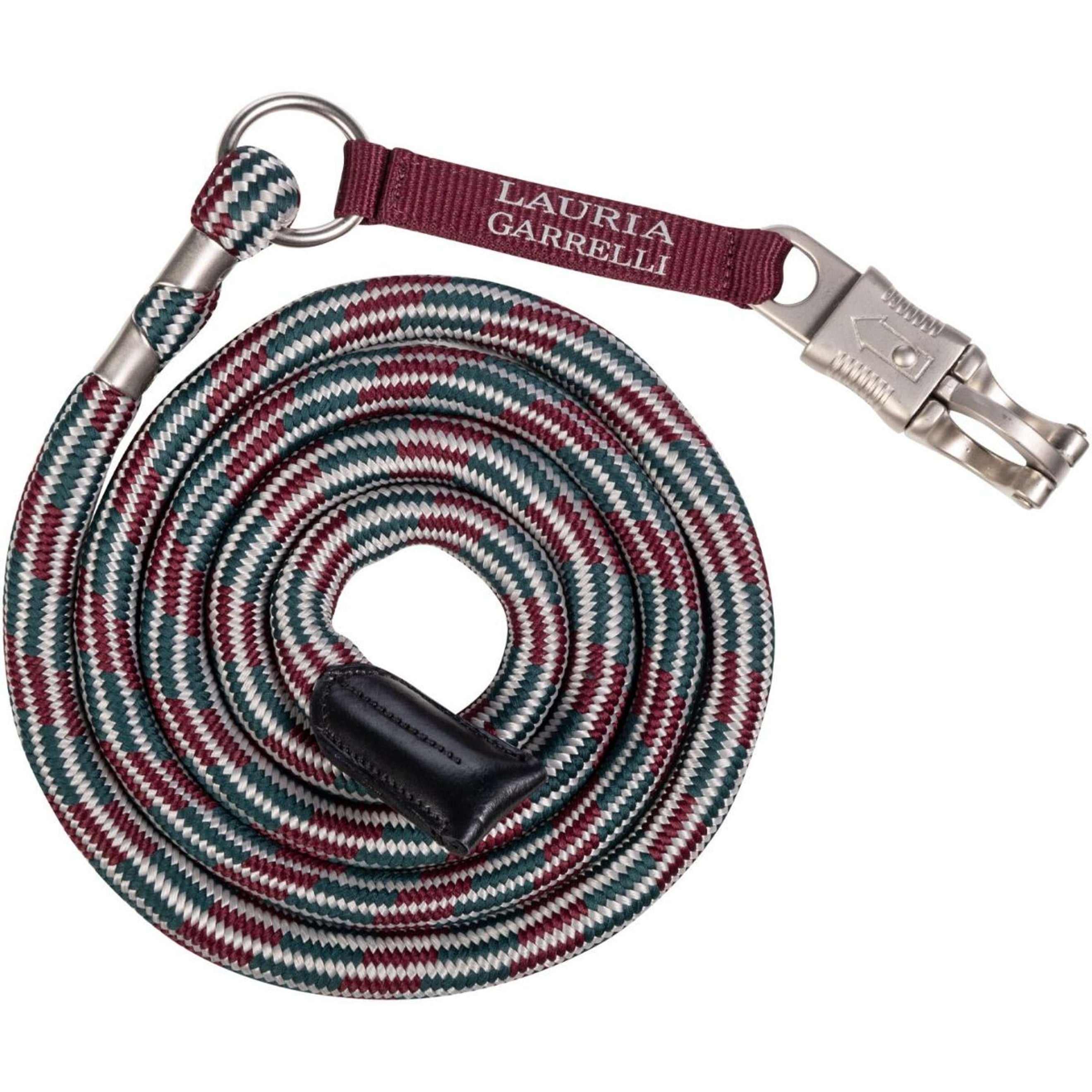 HKM Lead Rope Livigno with a Panic Snap Bordeaux