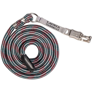 HKM Lead Rope Livigno with a Panic Snap Stone Grey