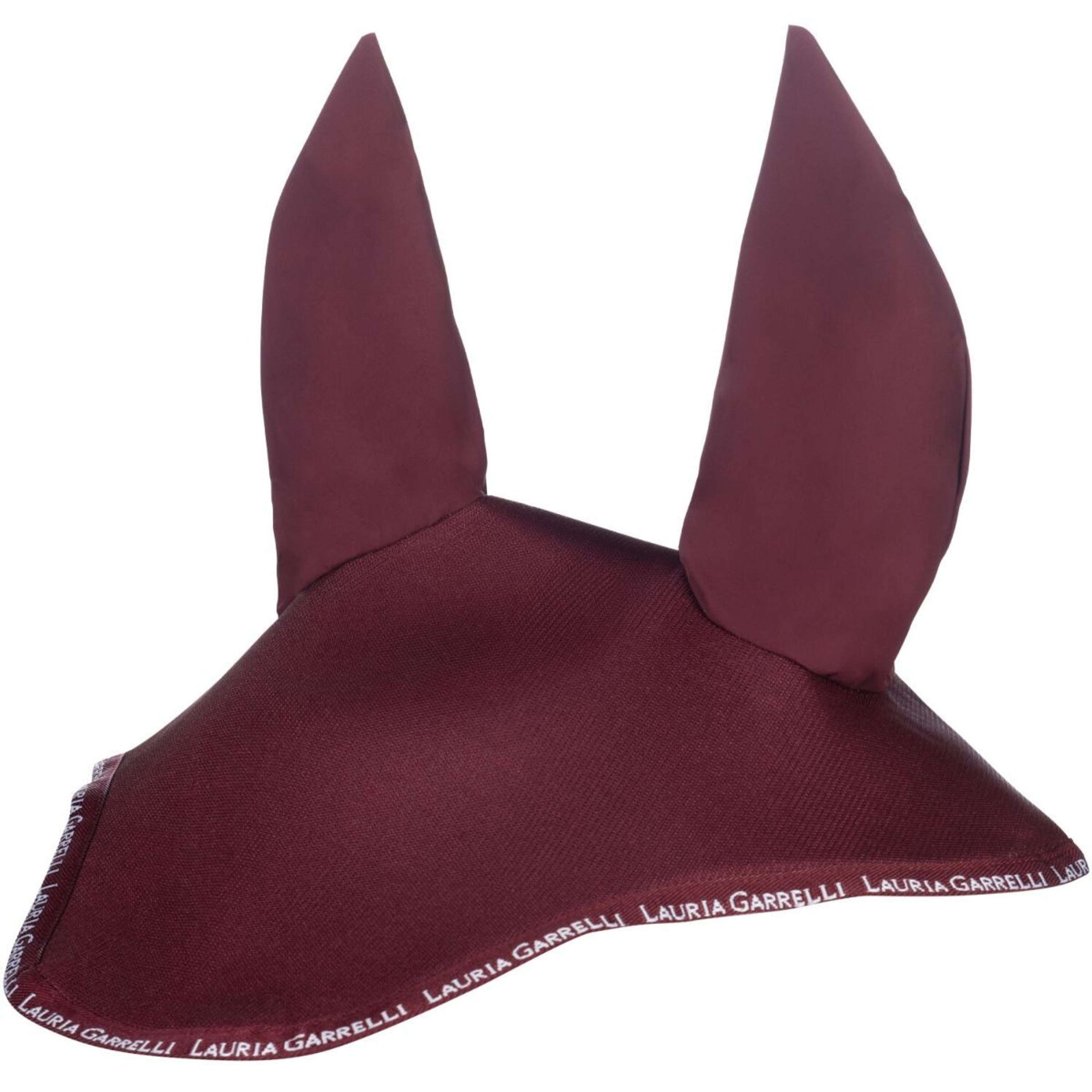 HKM Ear Bonnet Livigno Mesh Bordeaux