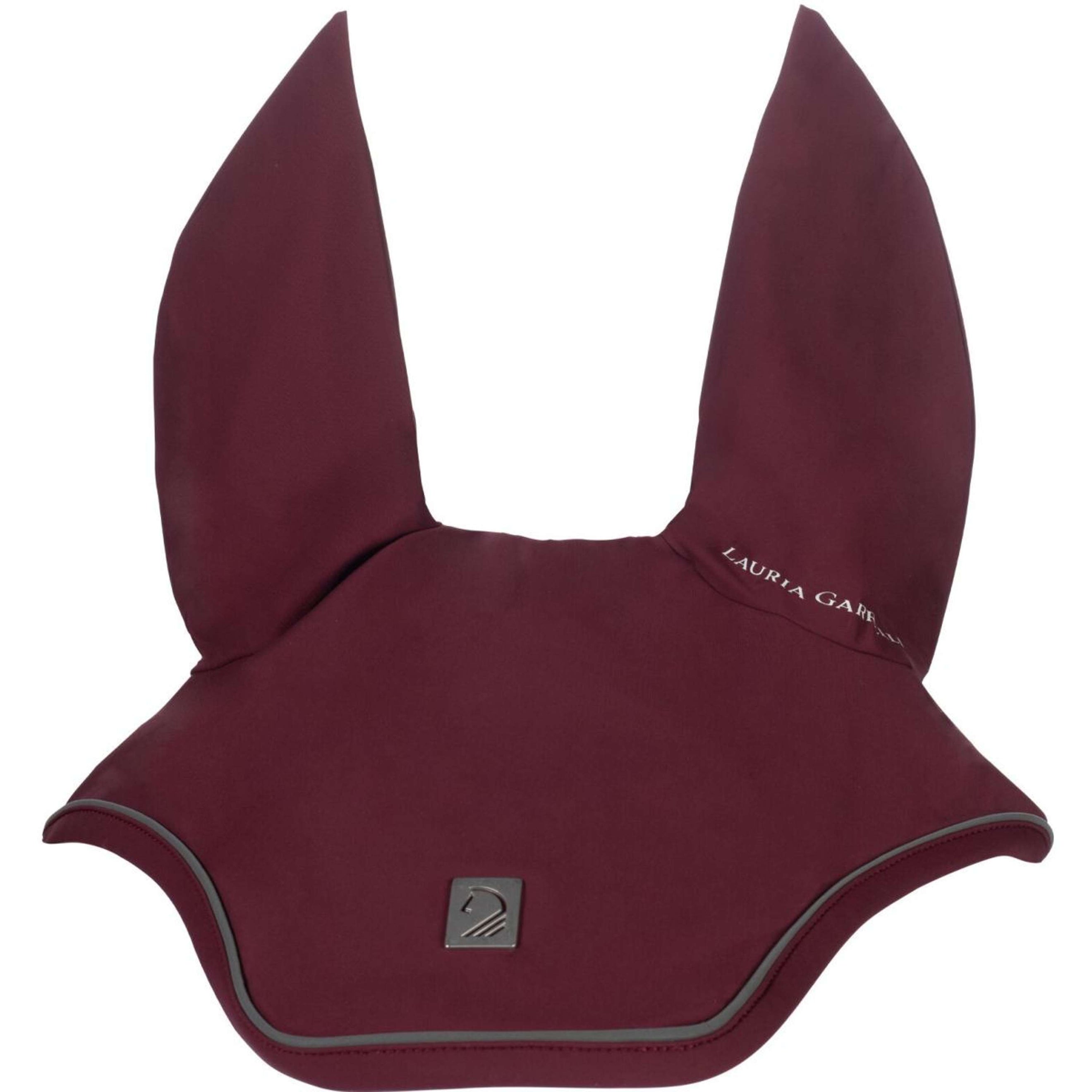 HKM Ear Bonnet Livigno Soft Bordeaux