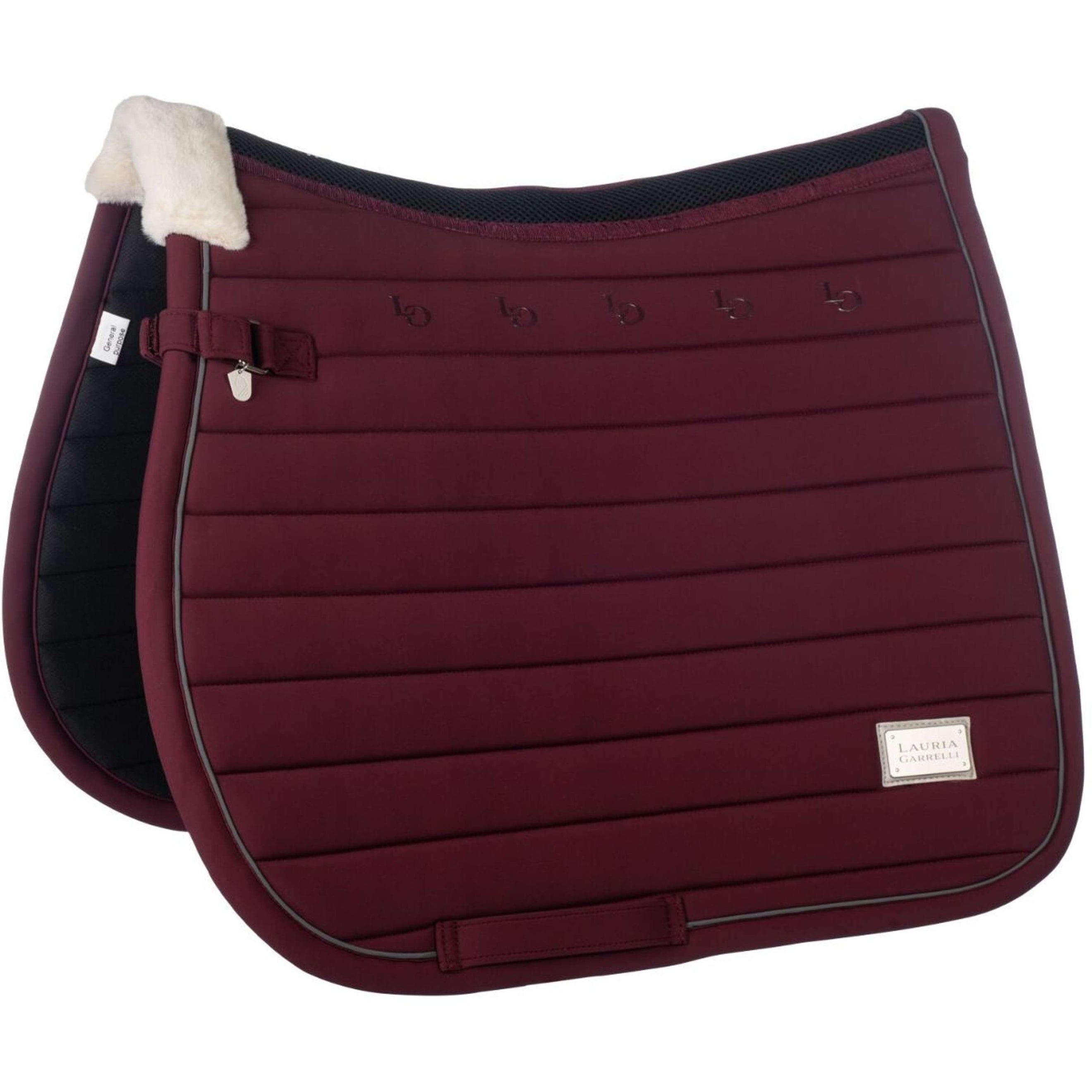 HKM Saddlepad Livigno Elegance General Purpose Bordeaux