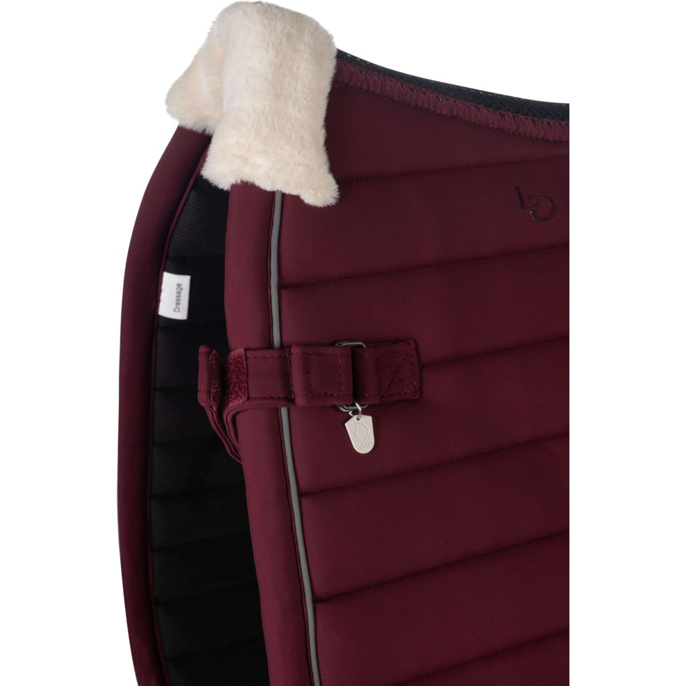 HKM Saddlepad Livigno Elegance General Purpose Bordeaux