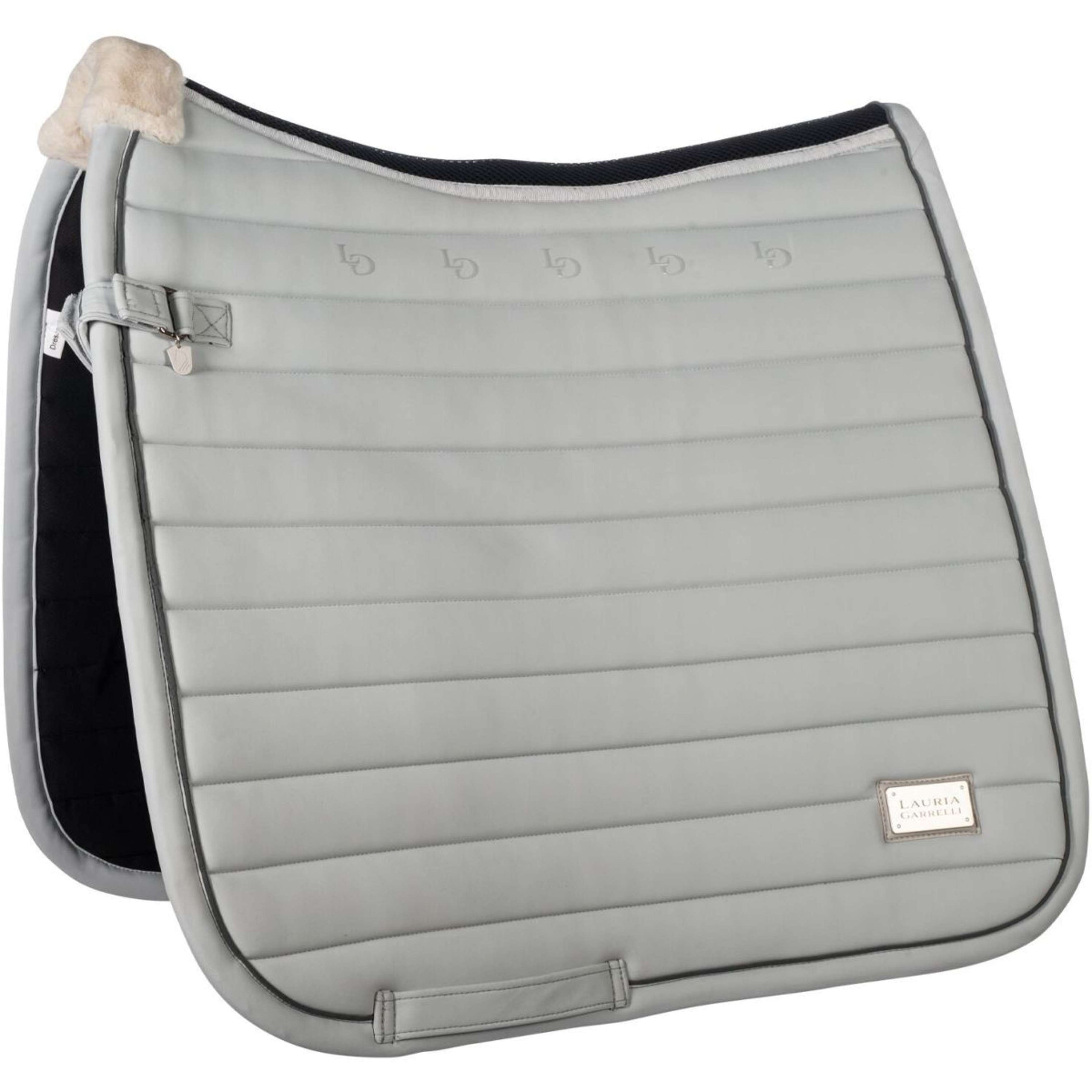 HKM Saddlepad Livigno Elegance Dressage Stone Grey