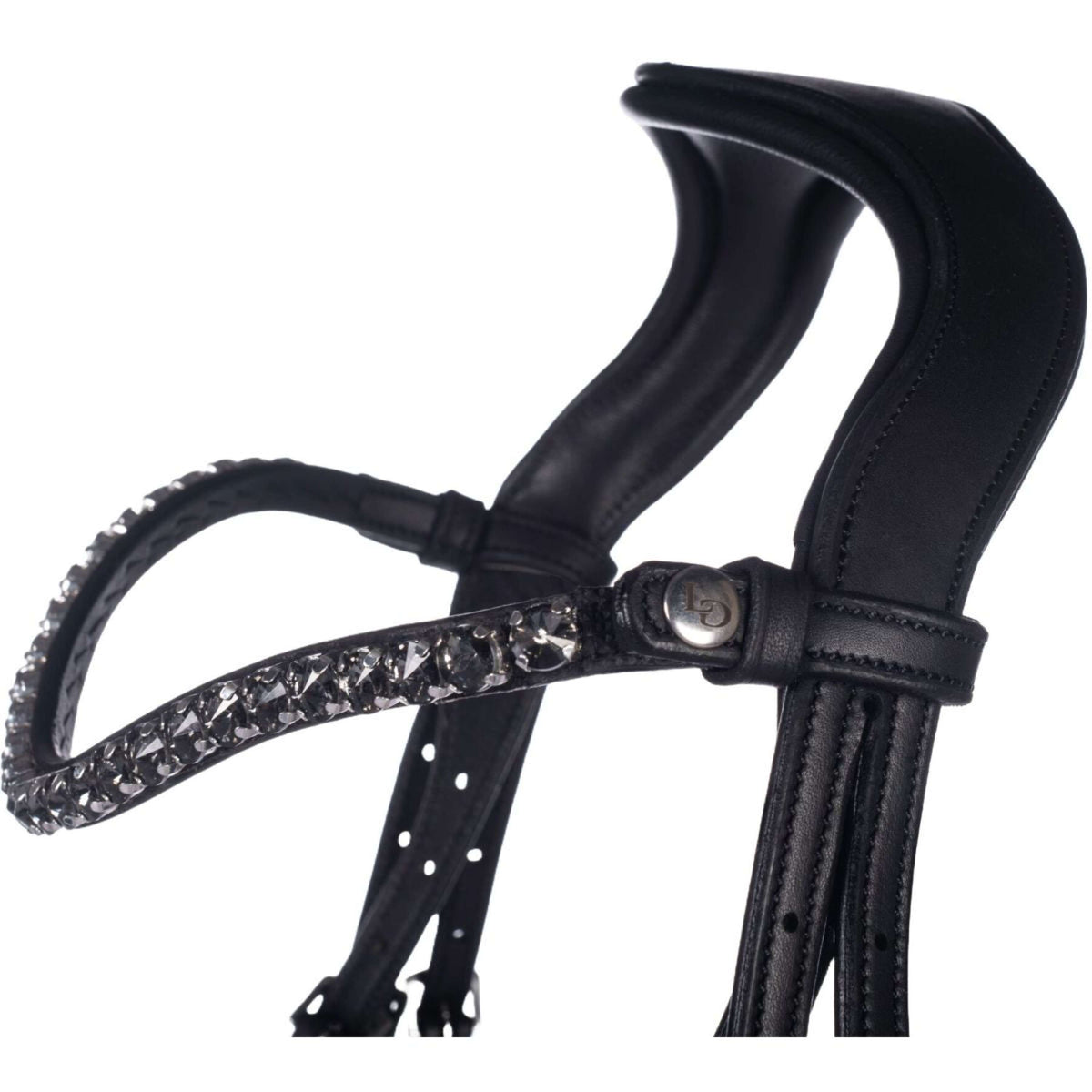 HKM Snaffle Bridle Livigno Black