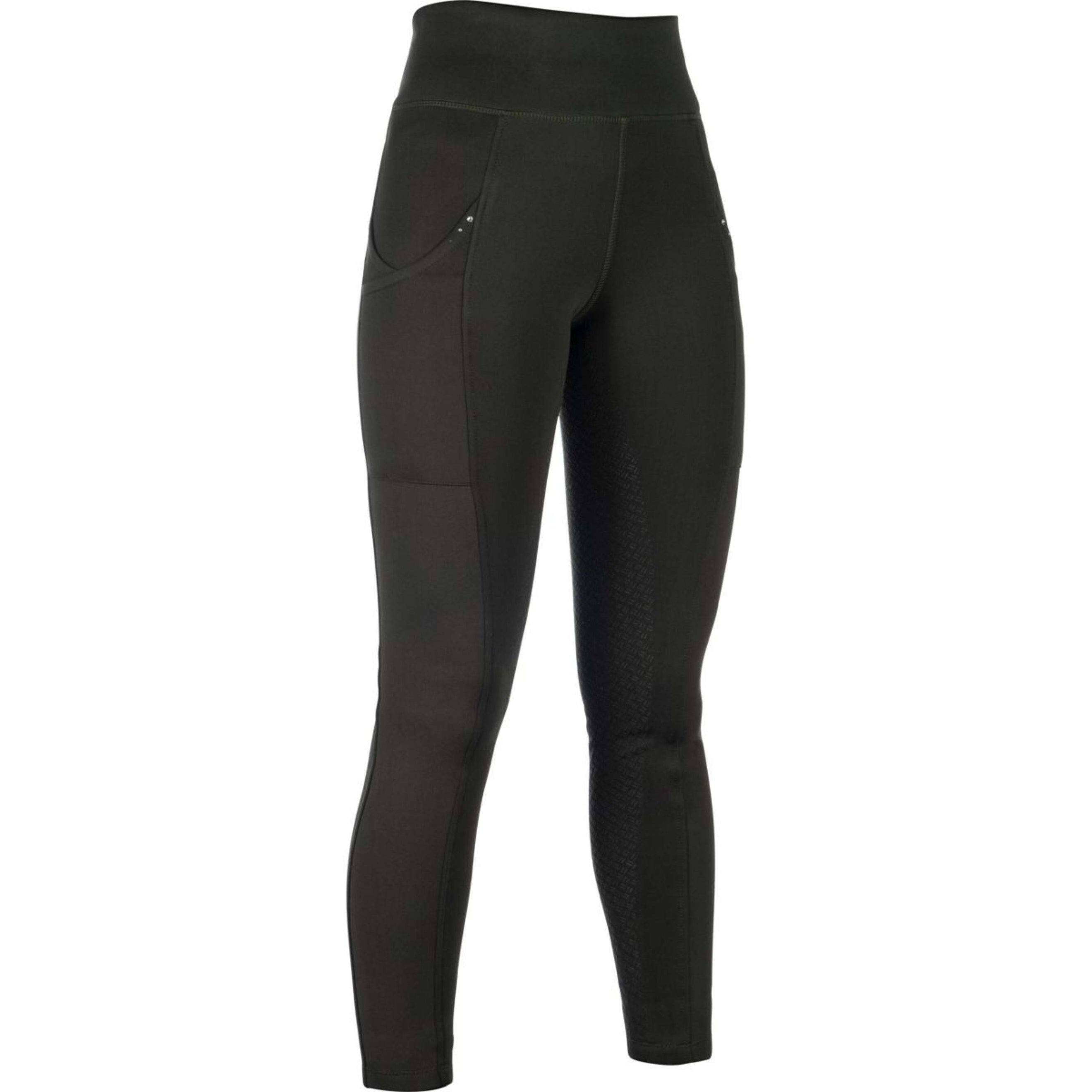 HKM Riding Legging Cosy II Full Grip Khaki