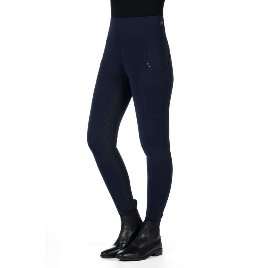 HKM Riding Legging Cosy II Full Grip Darkblue