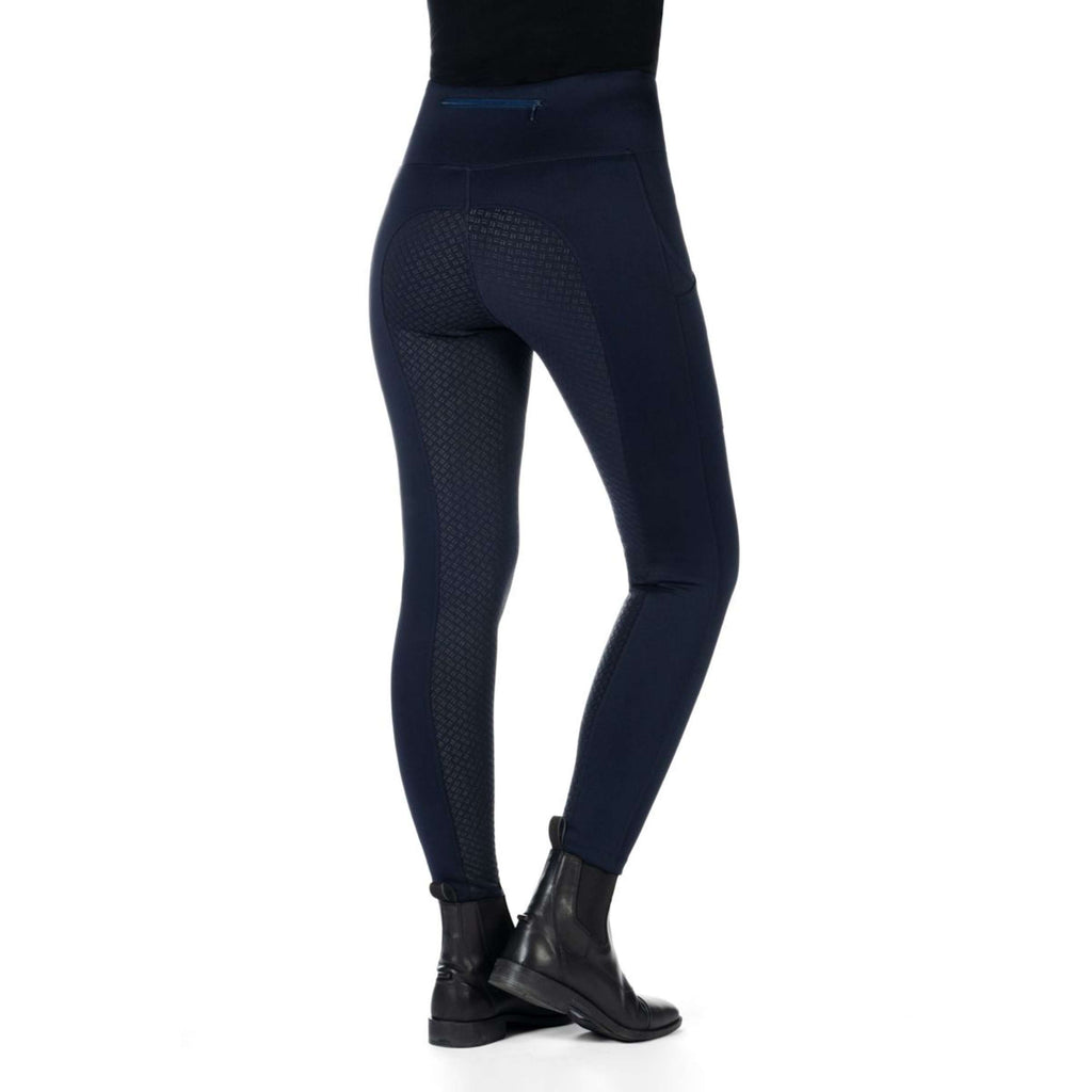 HKM Riding Legging Cosy II Full Grip Darkblue