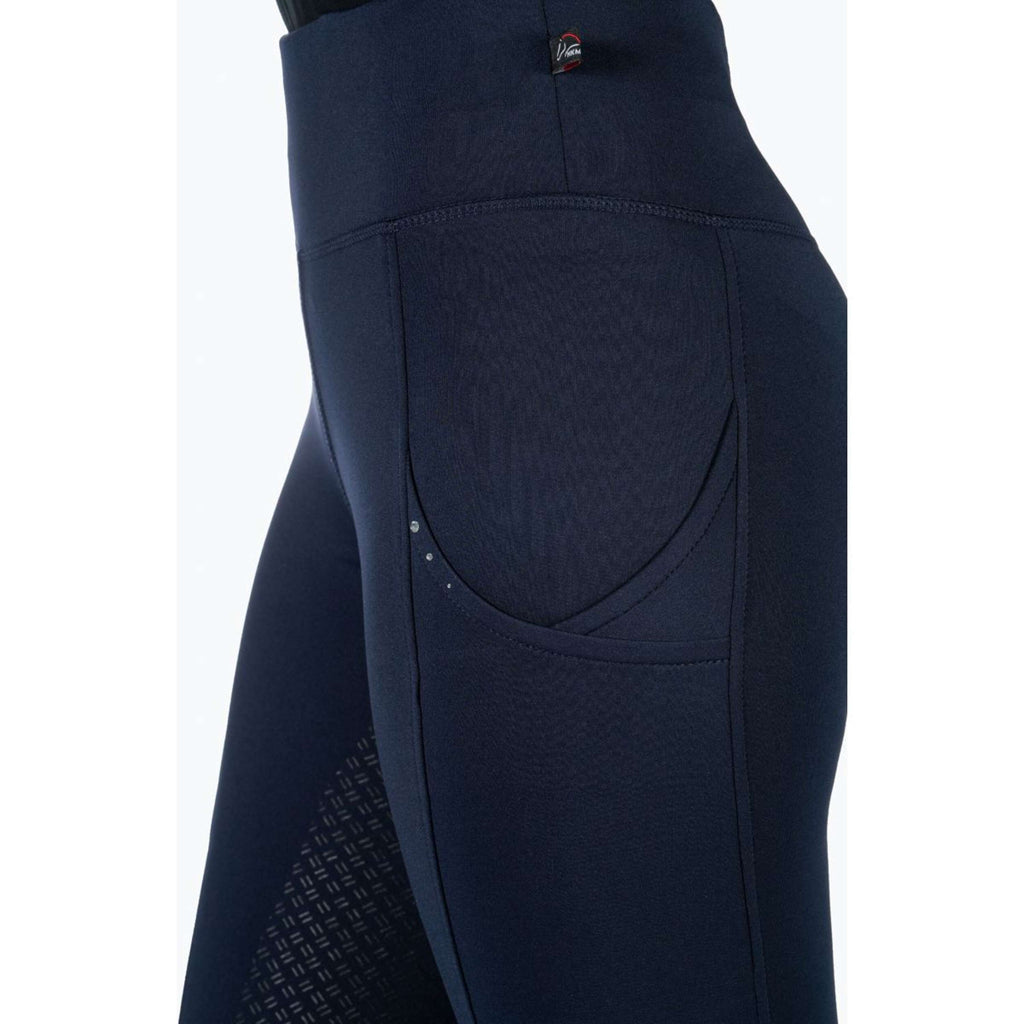 HKM Riding Legging Cosy II Full Grip Darkblue