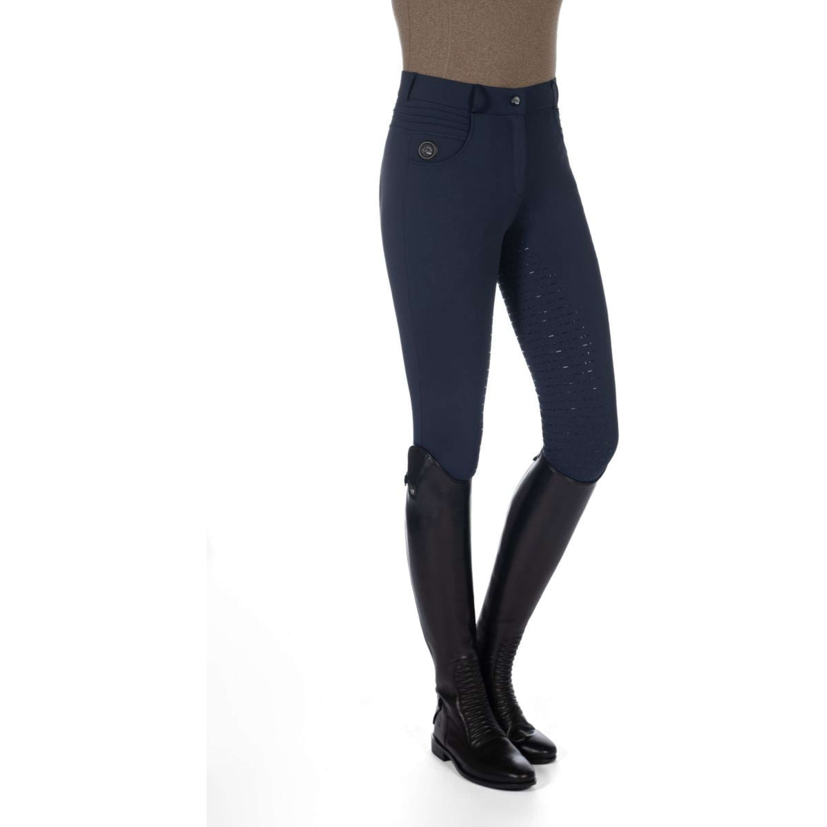 HKM Breeches Comfort Full Grip Darkblue