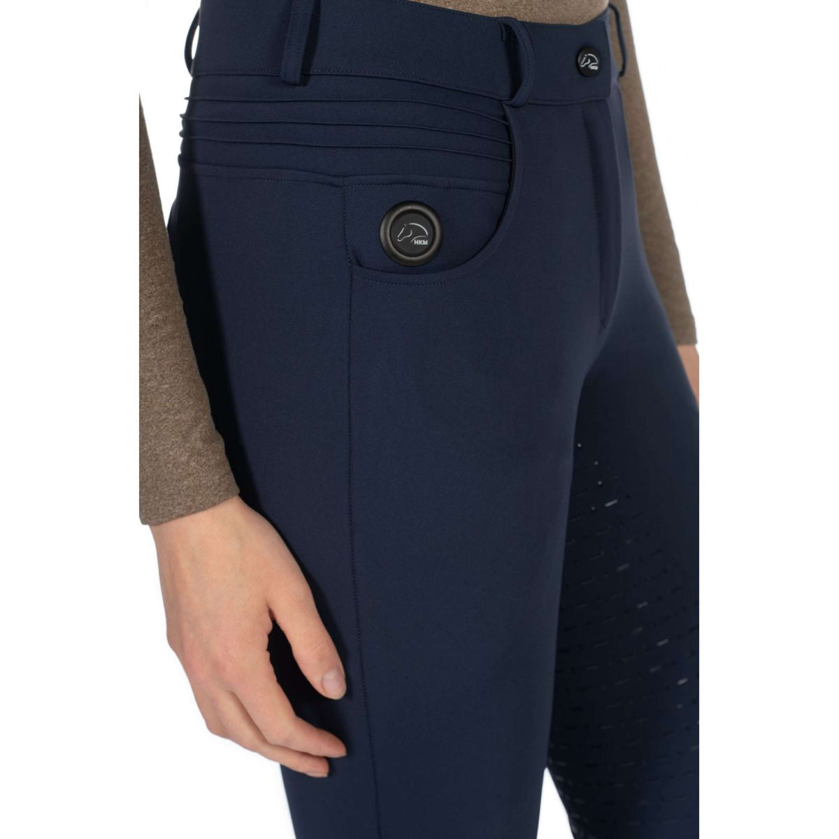 HKM Breeches Comfort Full Grip Darkblue