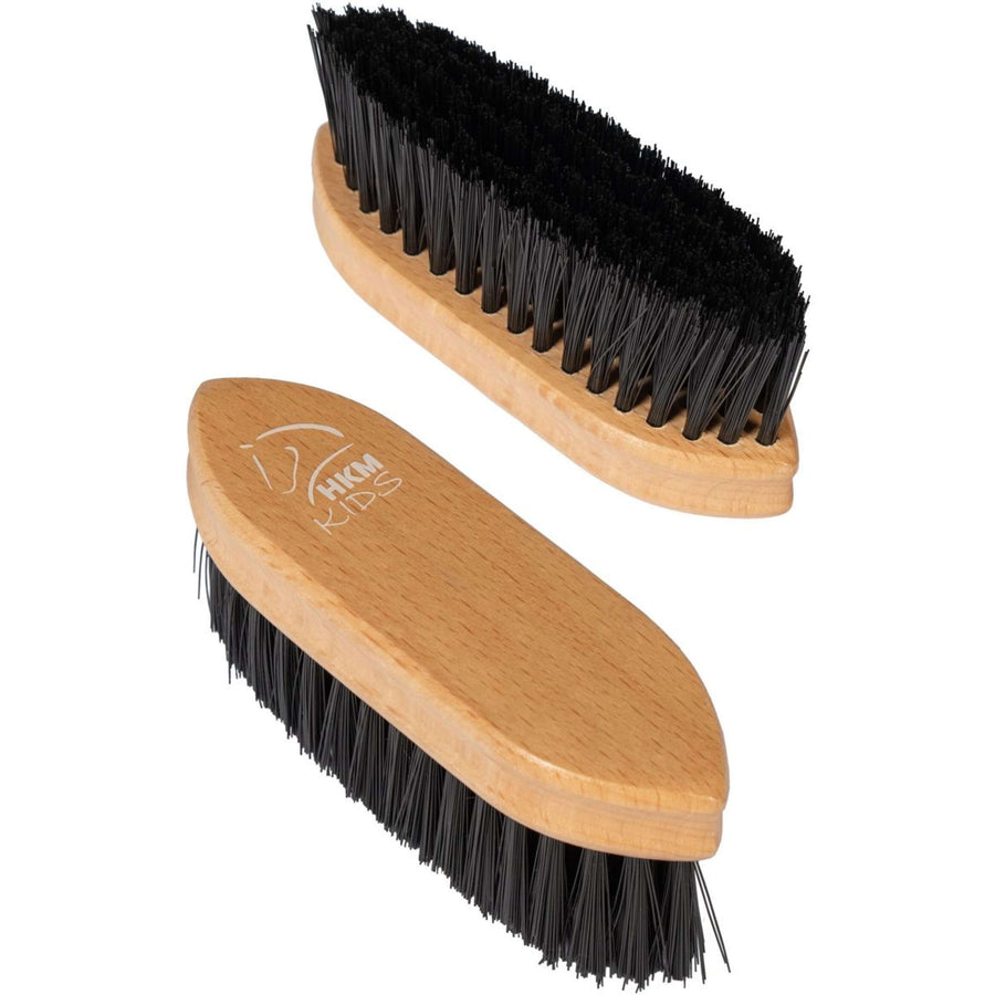 HKM Hobby Horsing Brush Set Naturel