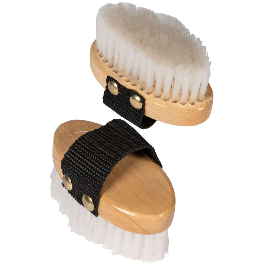 HKM Hobby Horsing Brush Set Naturel