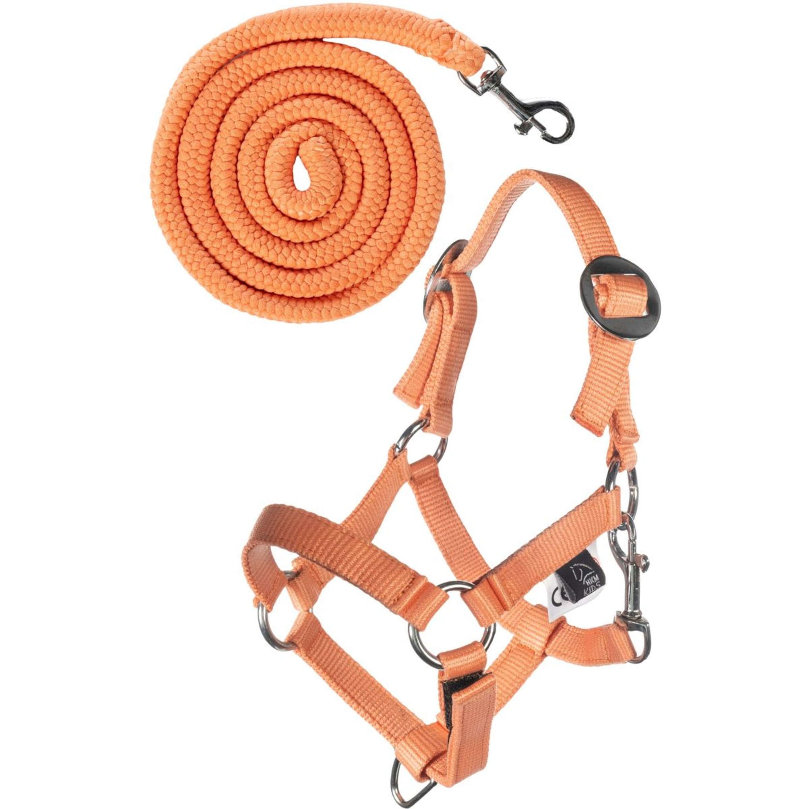 HKM Halter Set Hobby Horsing Orange