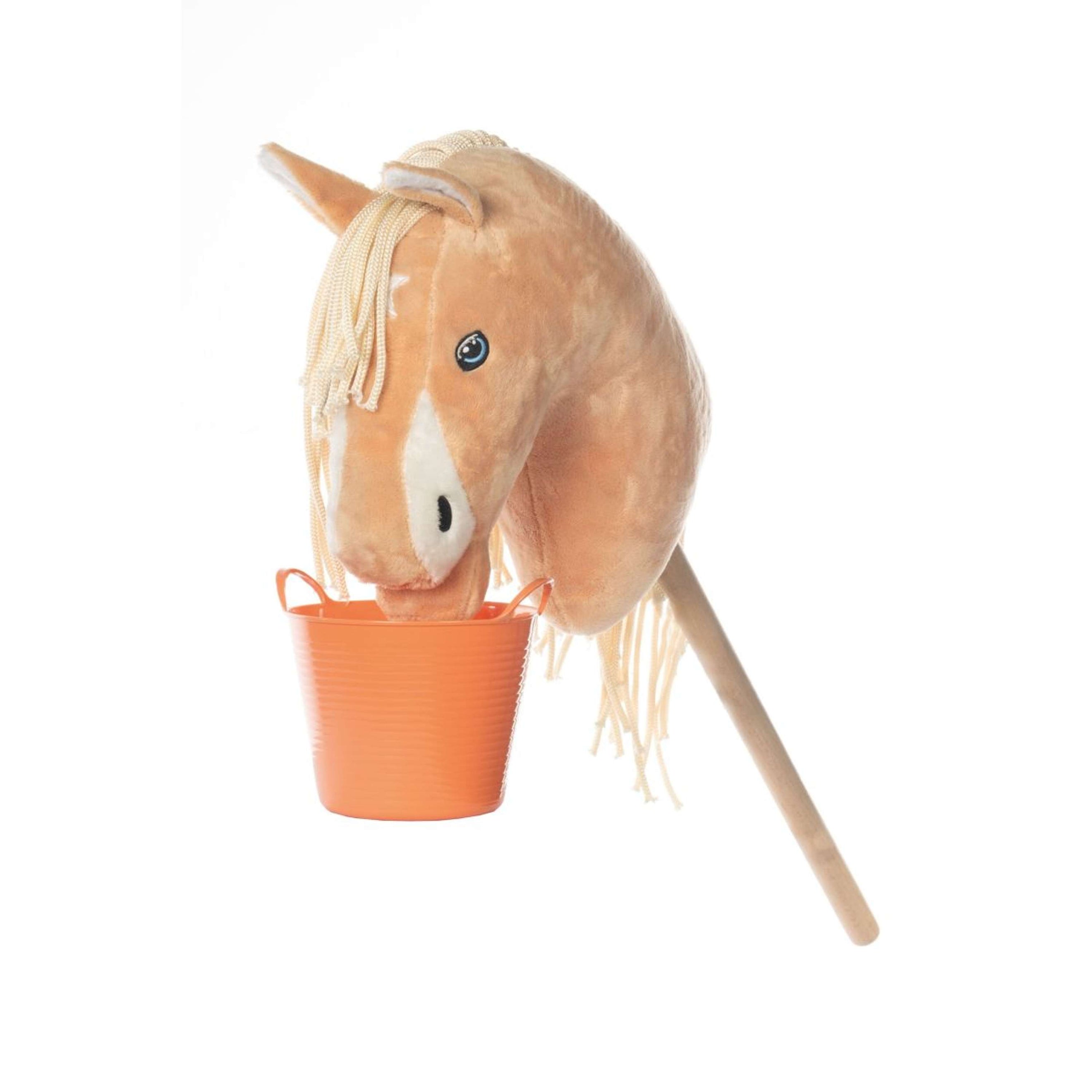 HKM Food Bucket Hobby Horsing Orange