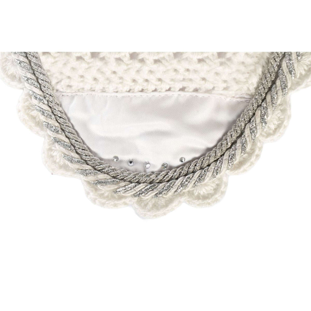 HKM Hobby Horsing Ear Bonnet White