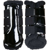 HKM Dressageboots Comfort Lacquer Black/Black