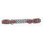 HKM Western Curb Chain Double Darkbrown