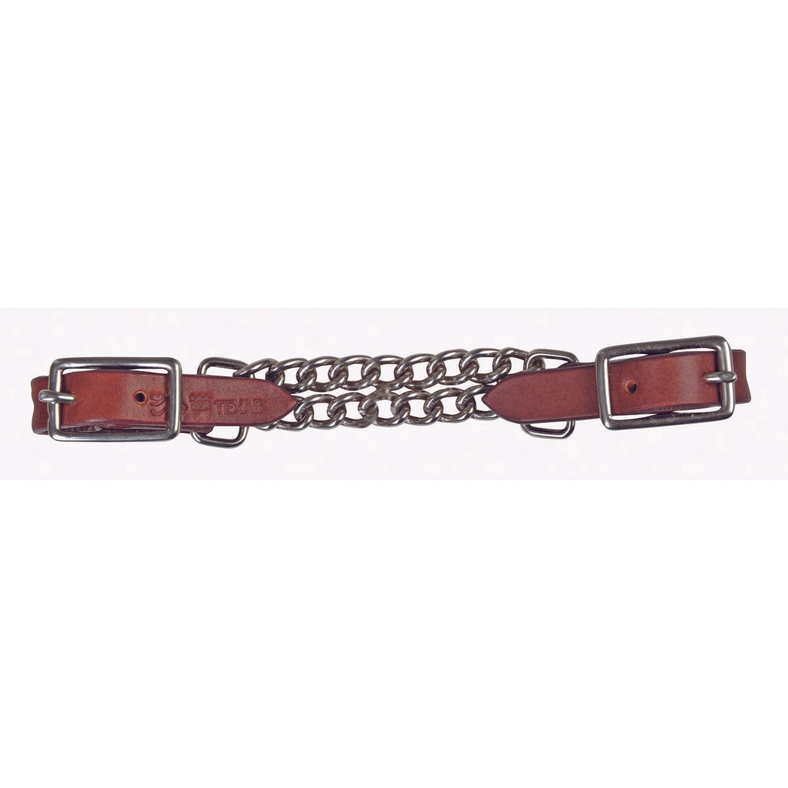 HKM Western Curb Chain Double Darkbrown HKM Western Curb Chain Double Darkbrown