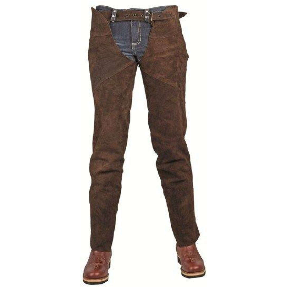 HKM Western Working Chaps Brown