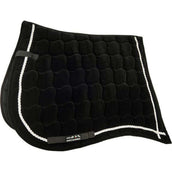 HKM Velvet Saddlepad Antique GP Black