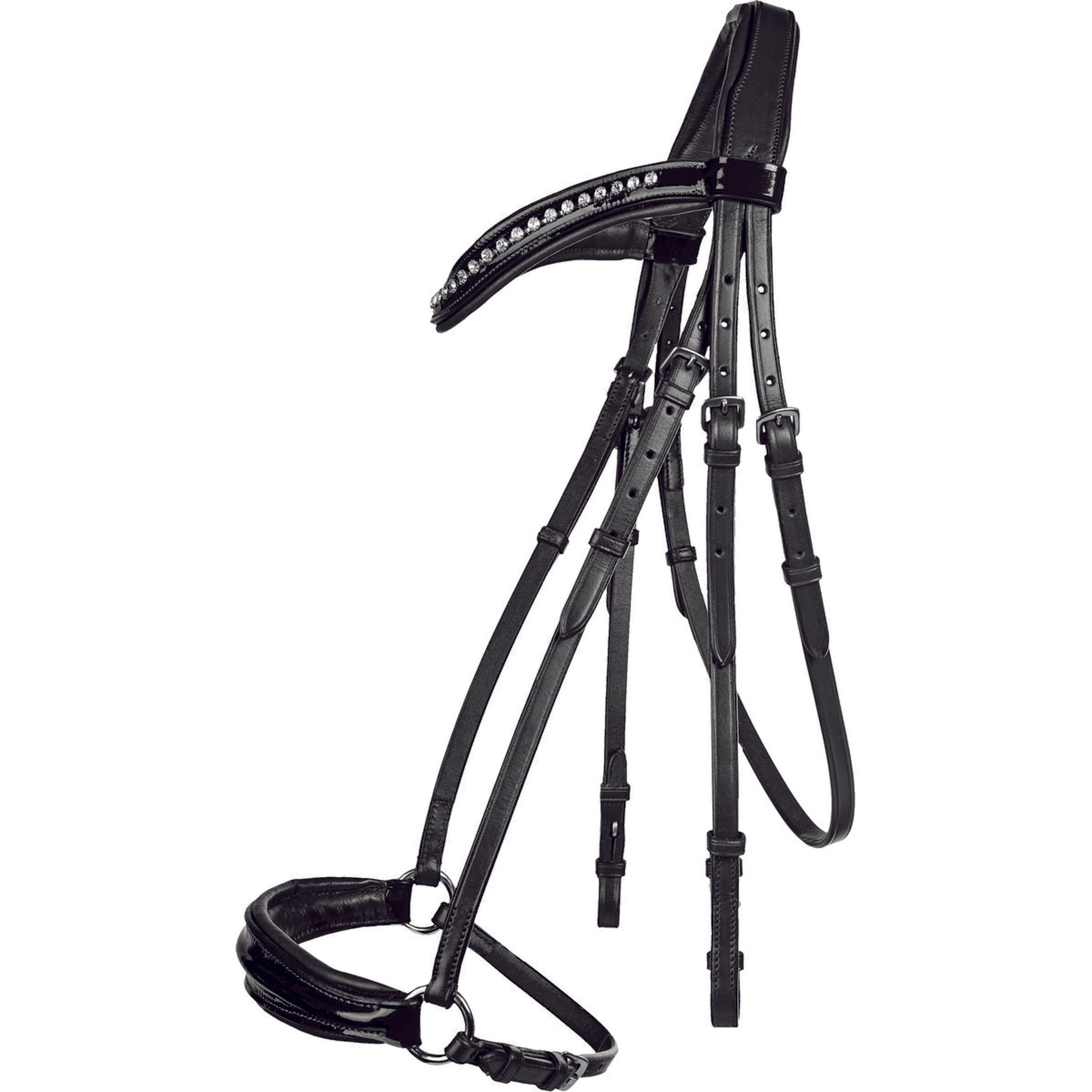 HKM Bridle Carolin Black