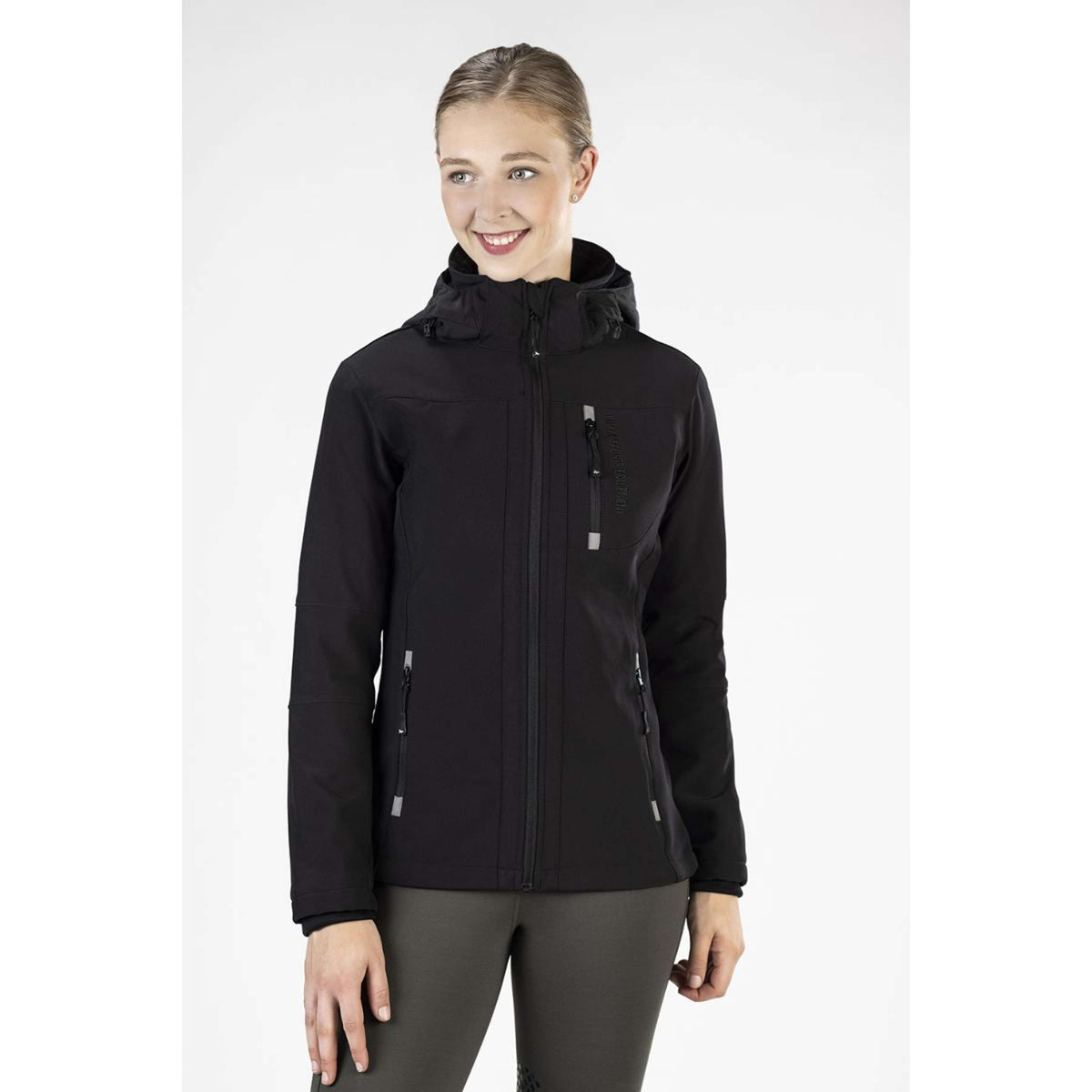 HKM Softshell Jacket Sport Ladies Black