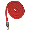 HKM Lead Rope Stars With Panic Hooks Red