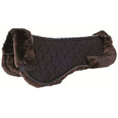 HKM Half Pad from Real Lambswool Darkbrown