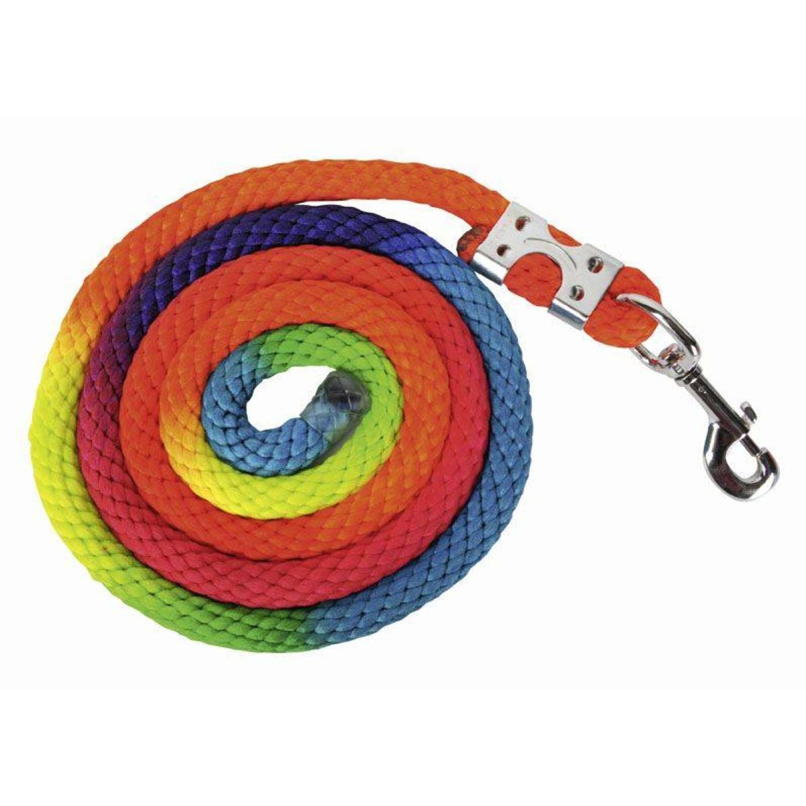 HKM Lead Rope Multicolor Snaphook Rainbow