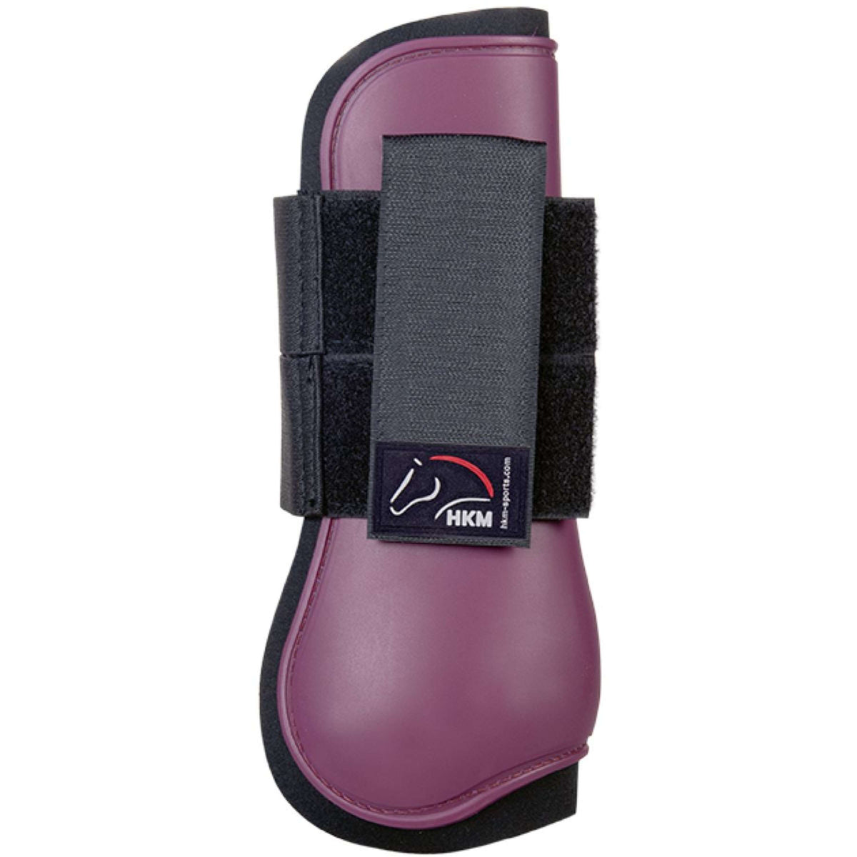 HKM Tendon Boots Premium Front Legs Dark Red/Black