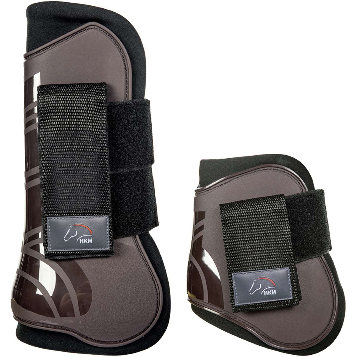 HKM Tendon Protectors & Fetlock Boots dark brown/black