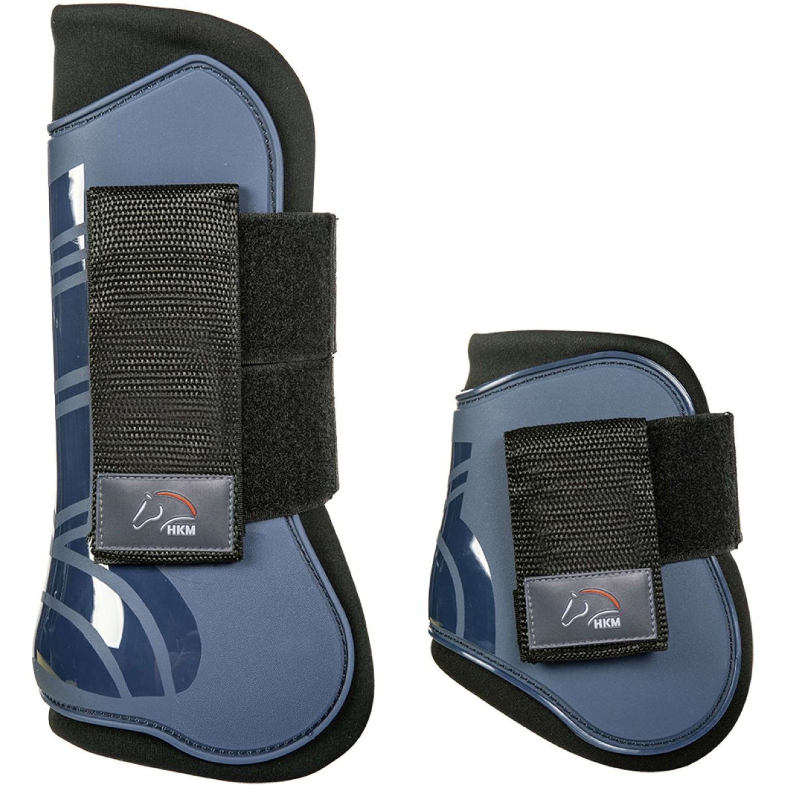 HKM Tendon Protectors & Fetlock Boots dark blue/black