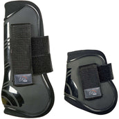 HKM Tendon Protectors & Fetlock Boots Black/Black